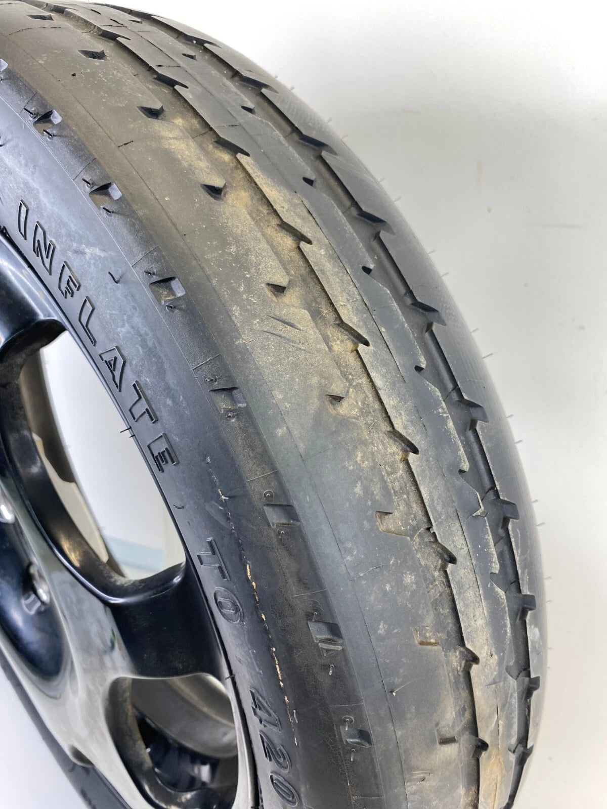 2006-2011 CADILLAC STS EMERGENCY SPARE TIRE WHEEL COMPACT DONUT T145/70R17