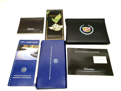 2001 01 Cadillac Seville Owners Manual Books Set Onstar Guide & Supplements OEM