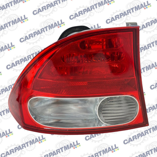 2006 2007 2008 HONDA CIVIC SEDAN LEFT DRIVER TAIL LIGHT OUTER TAILLIGHT ASSEMBLY