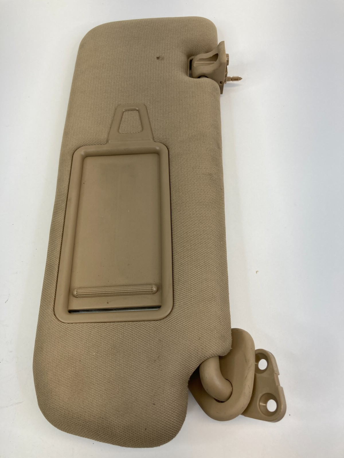 2011-2014 Hyundai Sonata Right Passenger Side Sunvisor Sun Visor Cloth Beige