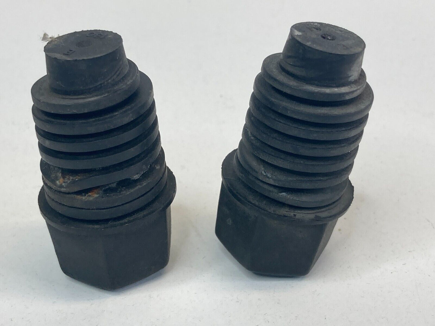 2006-2011 Cadillac DTS Front Hood Rubber Cushion Buffer Stopper Bumper Pair