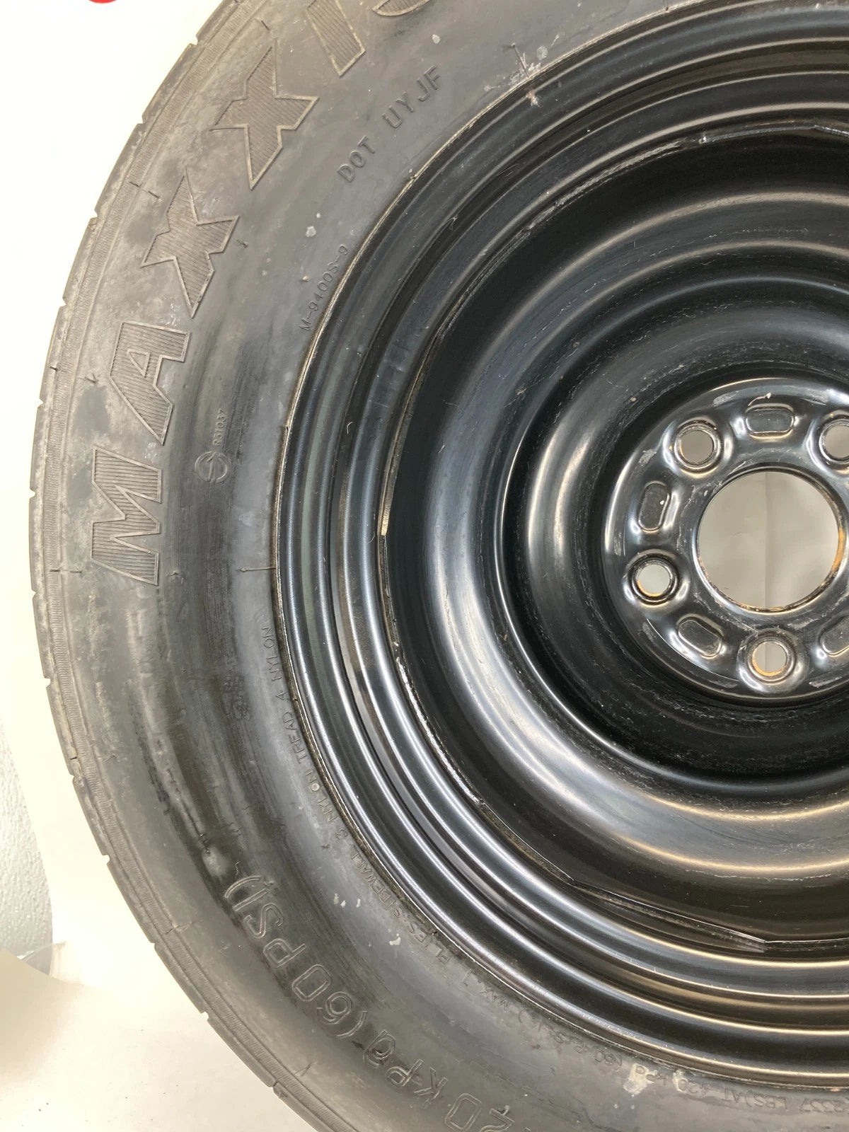 2008-2013 NISSAN ROGUE RIM SPARE TIRE COMPACT DONUT WHEEL T155/90D16 110M OEM