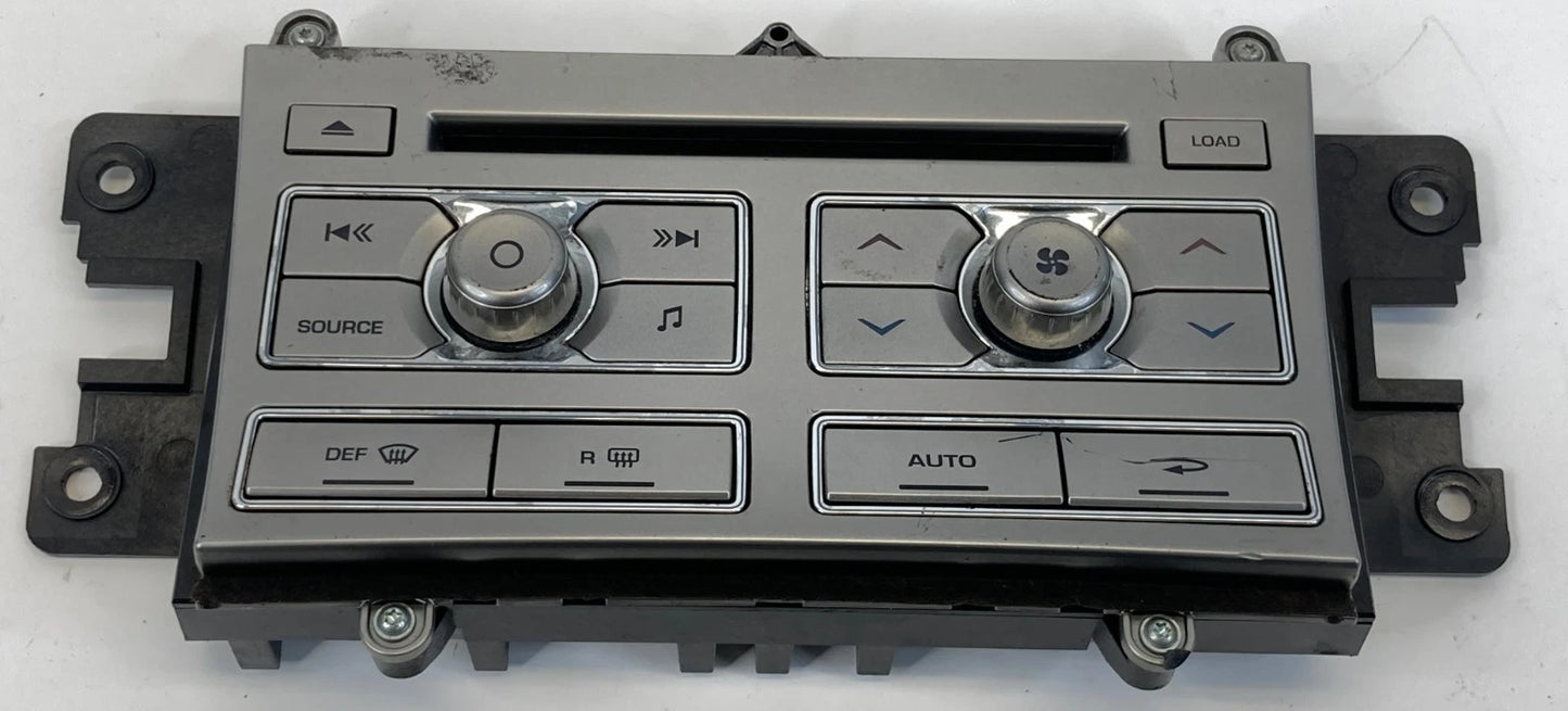 09-11 JAGUAR XF RADIO CD HEATER CLIMATE CONTROL PANEL SWITCH 8X23-18C858-BE OEM