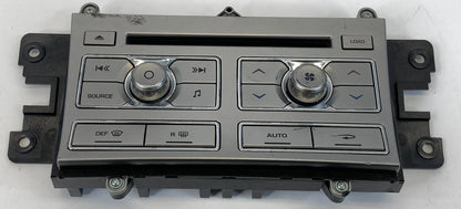 09-11 JAGUAR XF RADIO CD HEATER CLIMATE CONTROL PANEL SWITCH 8X23-18C858-BE OEM