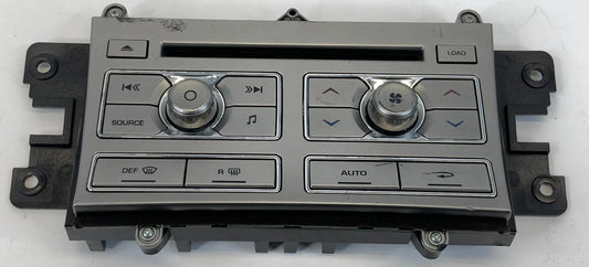 09-11 JAGUAR XF RADIO CD HEATER CLIMATE CONTROL PANEL SWITCH 8X23-18C858-BE OEM