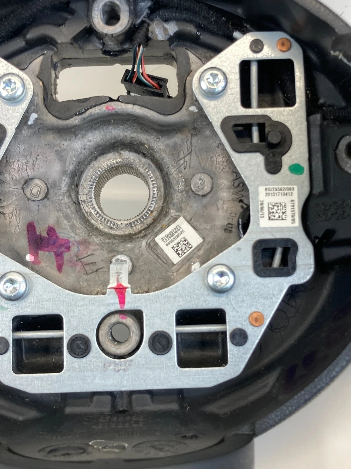 07 08 09 10 11 12 13 MINI COOPER STEERING WHEEL W/ SWITCHES OEM