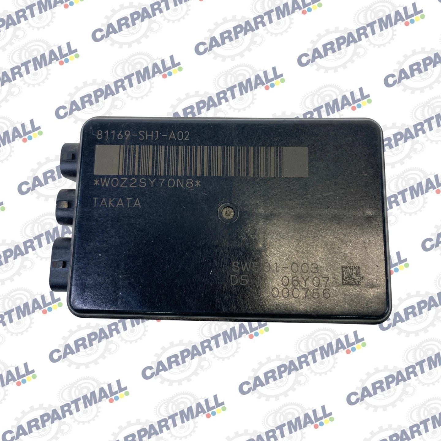 2005-2007 HONDA ODYSSEY SEAT WEIGHT SENSOR CONTROL MODULE UNIT 81169-SHJ-A02 OEM