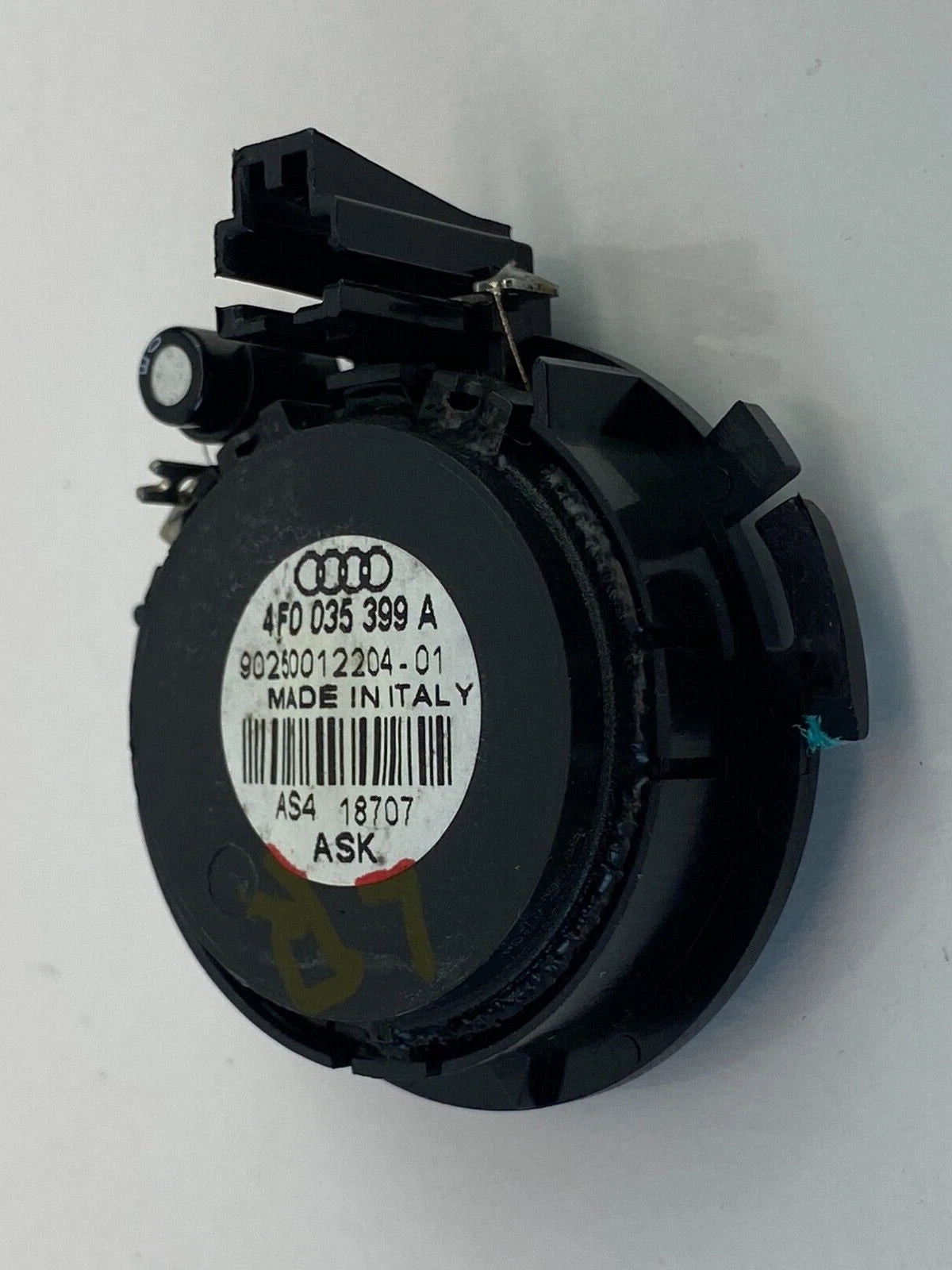 2007-2015 AUDI Q7 REAR LEFT DOOR SOUND SYSTEM AUDIO TWEETER SPEAKER 4F0035399A