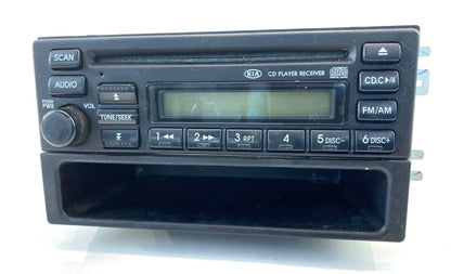 2002-2004 KIA SPECTRA AM FM RADIO CD PLAYER RECEIVER 1K2NC6686X OEM