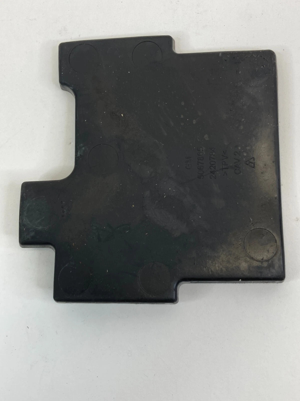 2014 2015 CHEVROLET MALIBU CENTER CONSOLE RUBBER MAT INSERT 2420784 OEM