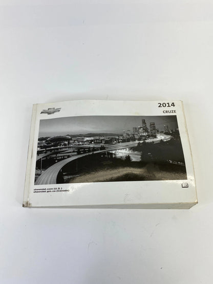 2014 14 CHEVY CHEVROLET CRUZE OWNER'S OWNERS MANUAL GUIDE BOOK OEM