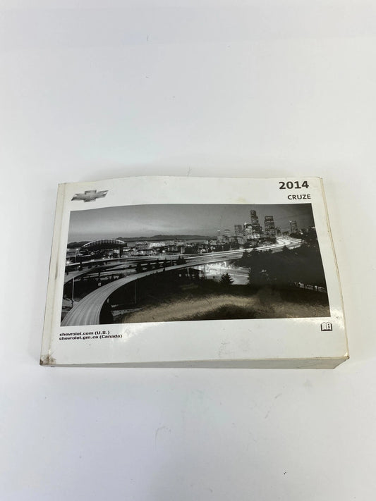 2014 14 CHEVY CHEVROLET CRUZE OWNER'S OWNERS MANUAL GUIDE BOOK OEM