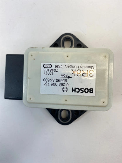 08-14 HYUNDAI SONATA 2.4L 16V SUSPENSION YAW RATE SENSOR MODULE UNIT 95690-3K500