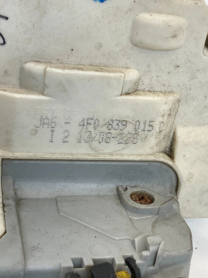 2006-2011 AUDI A6 REAR LEFT SIDE DOOR LATCH RELEASE ACTUATOR 4F1-839-015C OEM