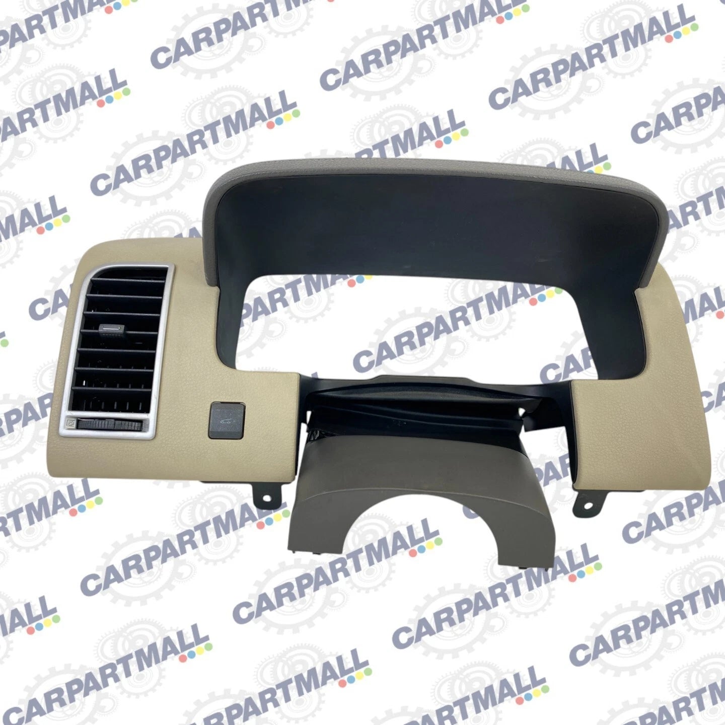 07-10 LINCOLN MKX DASH CLUSTER BEZEL W/ UPPER STEERING COLUMN COVER TRIM OEM