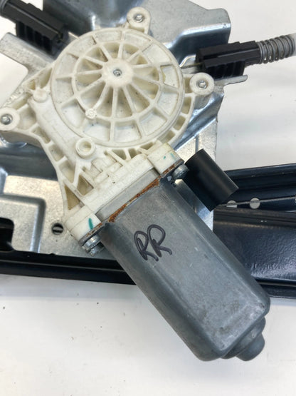 09-19 FORD FLEX REAR RIGHT PASSENGER SIDE DOOR WINDOW REGULATOR WITH MOTOR OEM