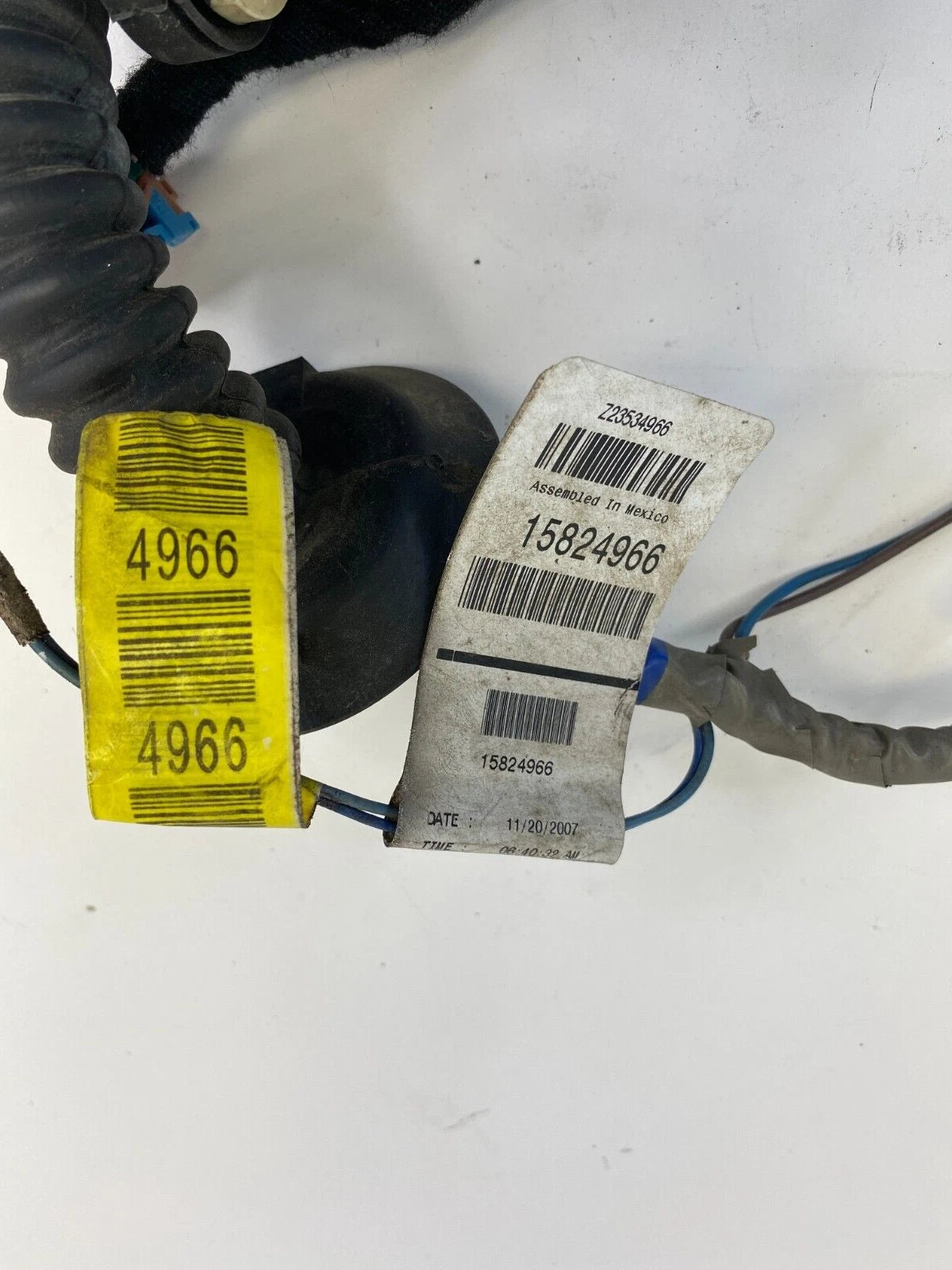 2005-2009 CHEVROLET TRAILBLAZER REAR RIGHT DOOR HARNESS WIRE WIRING 15824966 OEM