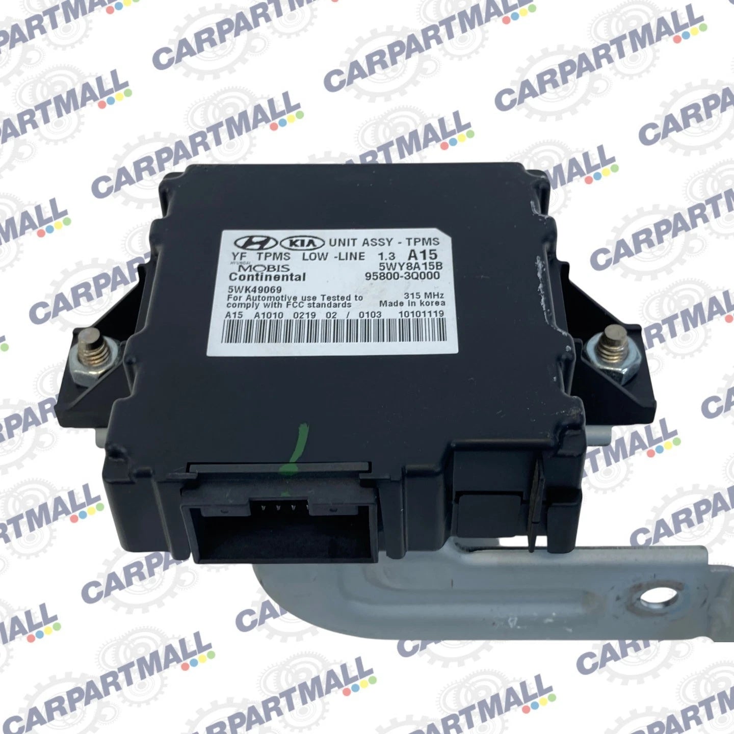2011-2014 HYUNDAI SONATA TIRE PRESSURE SENSOR CONTROL MODULE BOX OEM 95800-3Q000