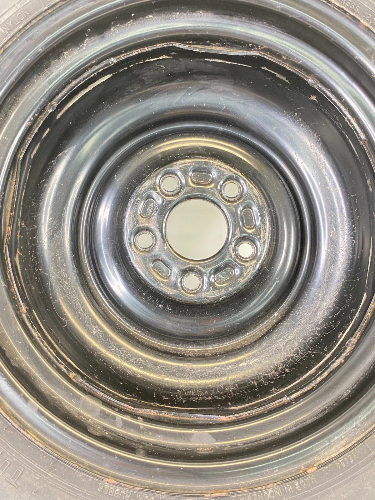 2008-2013 NISSAN ROGUE RIM SPARE TIRE COMPACT DONUT WHEEL T155/90D16 OEM