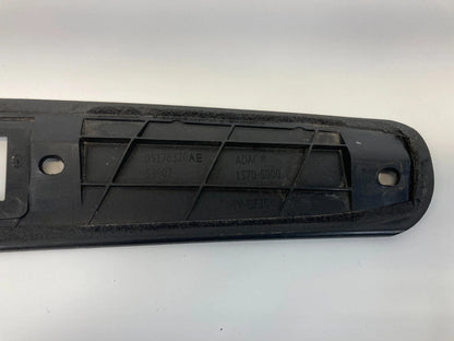 09 10 DODGE JOURNEY REAR TRUNK LID LICENSE LAMP LIGHT MOLDING BEZEL 05178320AE