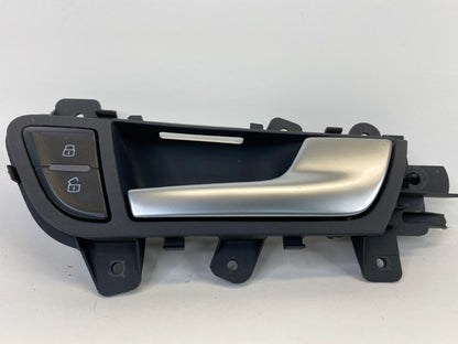 2009-2016 Audi A4 Quattro Front Right Interior Door Handle w/ Lock Switch OEM
