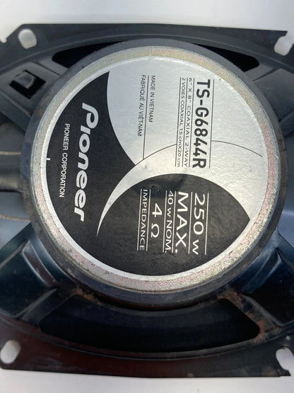 PIONEER TS-G6844R 6"X8" COAXIAL 2-WAY DOOR AUDIO CAR SPEAKER 15CMX20CM UNIT