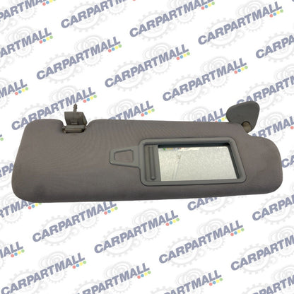 2011-2014 Hyundai Sonata Right Passenger Sunvisor Sun Visor Cltoh Gray OEM