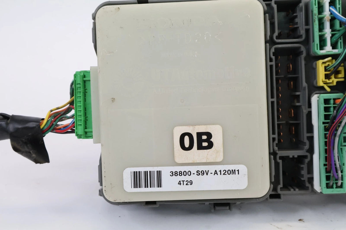 2005 HONDA PILOT 3.5L AT CABIN DRIVER LEFT MULTIPLEX INTERIOR FUSE BOX S9V-A11