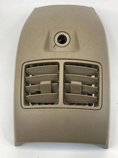 2007-2010 LINCOLN MKX FORD EDGE REAR CENTER CONSOLE PANEL COVER TRIM AIR VENT