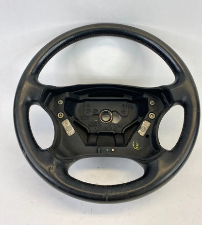 2001-2005 MERCEDES-BENZ C240 C320 STEERING WHEEL ASSEMBLY BLACK OEM A2034600903