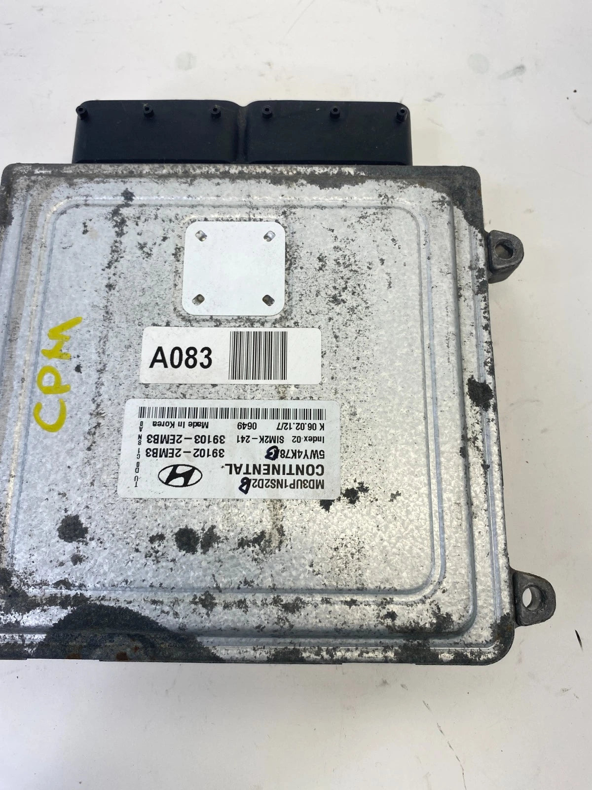 12 13 HYUNDAI ELANTRA 1.8L ENGINE COMPUTER CONTROL UNIT ECU UNIT 39103-2EMB0 OEM