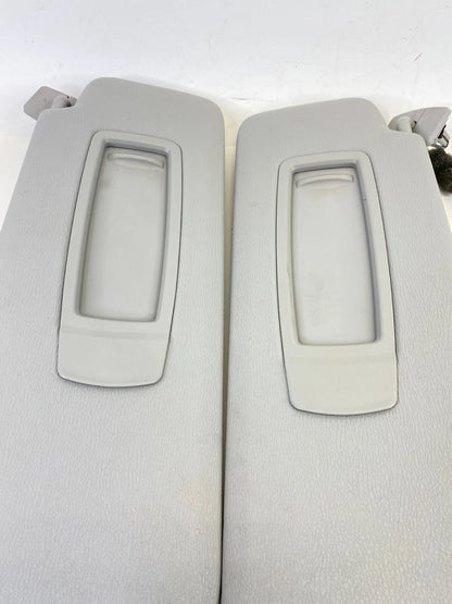 2011-2017 BMW X3 FRONT LEFT & RIGHT WINDSHIELD SUN VISOR SUNVISOR SET PAIR OEM