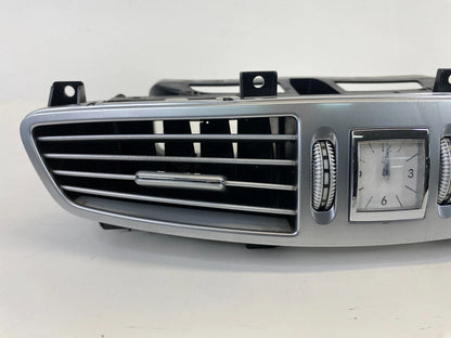 2007-2014 MERCEDES-BENZ CL550 CENTER DASH CLOCK W/ AC AIR VENT TRIM PANEL