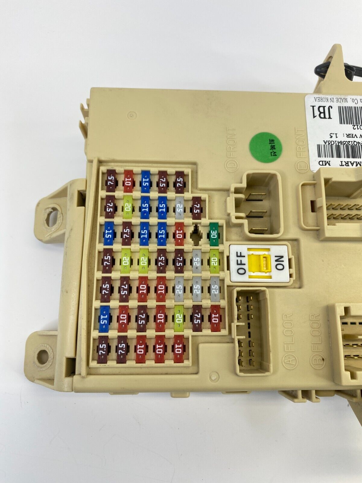 2012 2013 Hyundai Elantra 1.8 Interior Fuse Box Cabin Smart Junction 91950-3X012