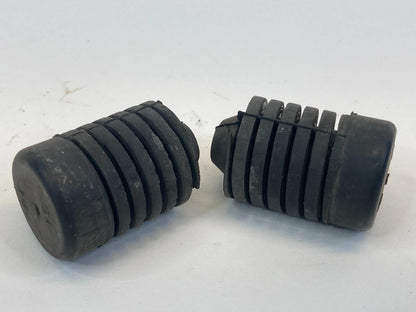 1998-2002 TOYOTA COROLLA FRONT HOOD BUMPER RUBBER ADJUSTMENT PAIR SET OEM