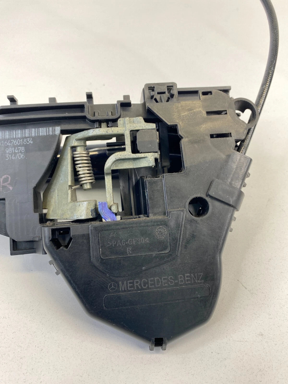 06-11 MERCEDES ML350 FRONT RIGHT PASSENGER EXTERIOR DOOR HANDLE A1647601834