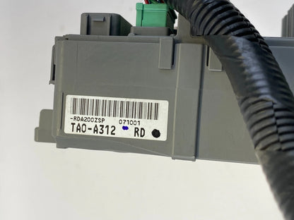 2008-2010 HONDA ACCORD 2.4L PASSENGER INTERIOR FUSE BOX WIRE HARNESS OEM TA0A312