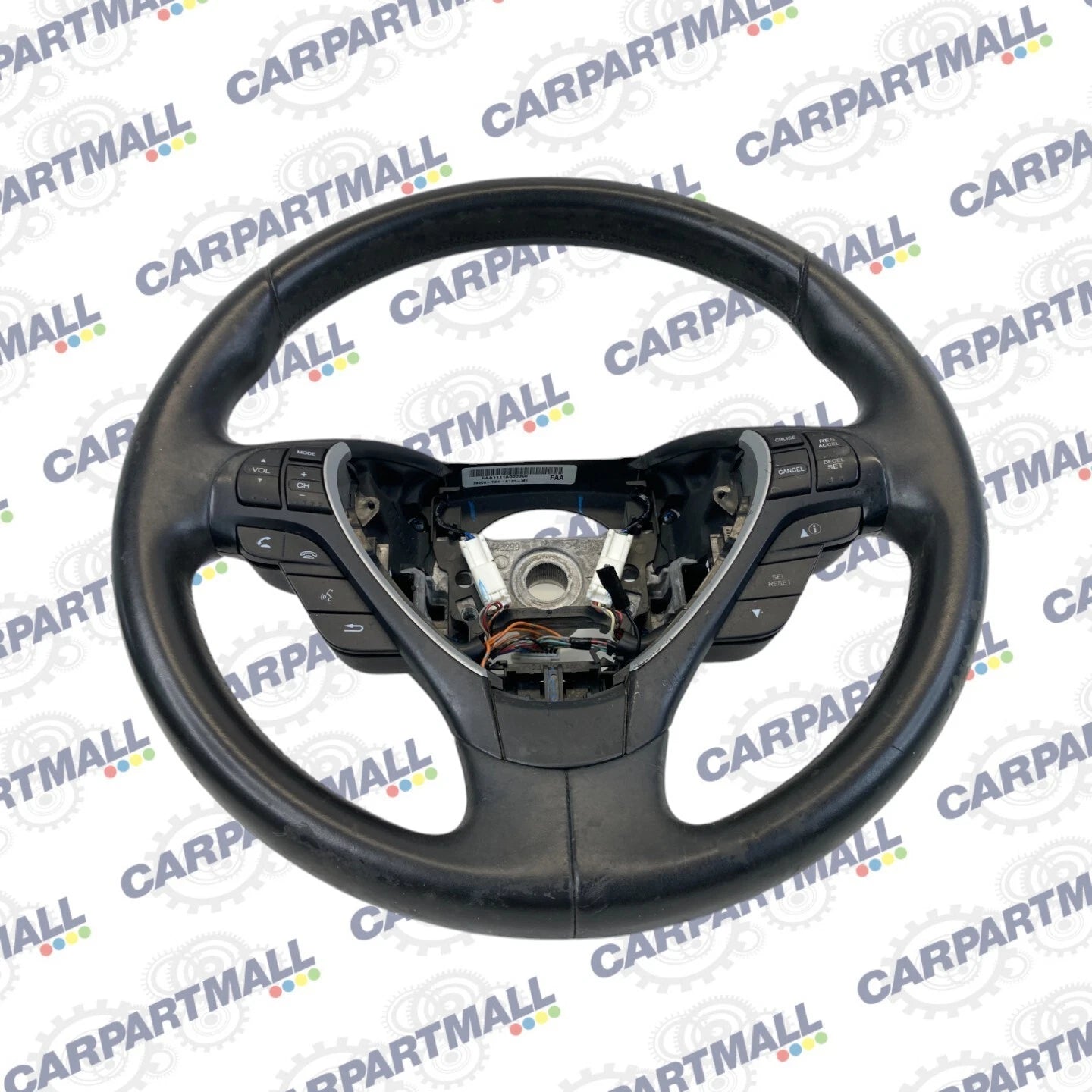 2013-2015 ACURA ILX STEERING WHEEL W AUDIO & CRUISE CONTROL SWITCH 78500-TX4-A12