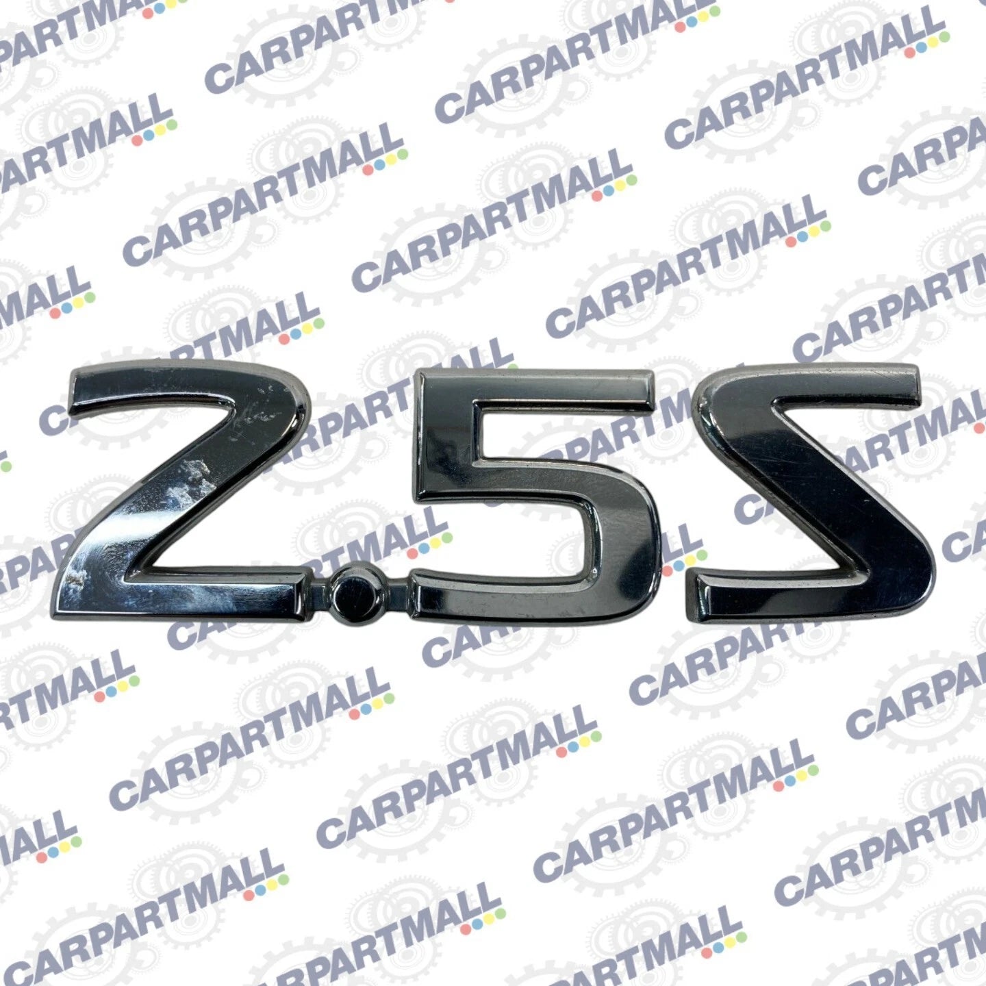 2007-2012 NISSAN ALTIMA SEDAN TAILGATE 2.5S EMBLEM BADGE LOGO NAMEPLATE CHROME