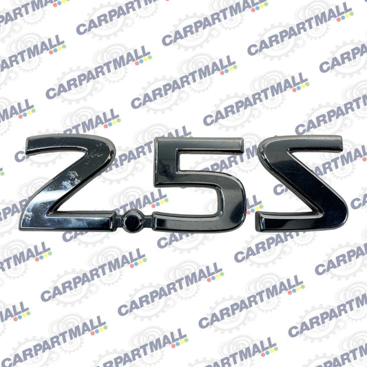 2007-2012 NISSAN ALTIMA SEDAN TAILGATE 2.5S EMBLEM BADGE LOGO NAMEPLATE CHROME