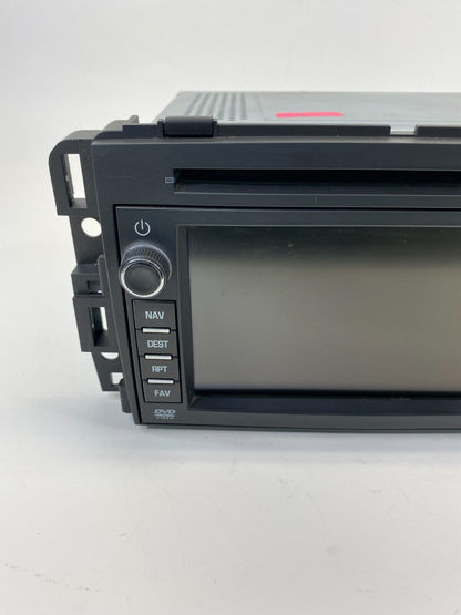 10-12 Buick Enclave Radio AM/FM CD DVD Disc Player Nav Display Screen 20900942