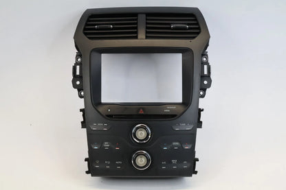 11-13 FORD EXPLORER RADIO CLIMATE CONTROL PANEL BEZEL 8" SCREEN BB5T18A802BM OEM
