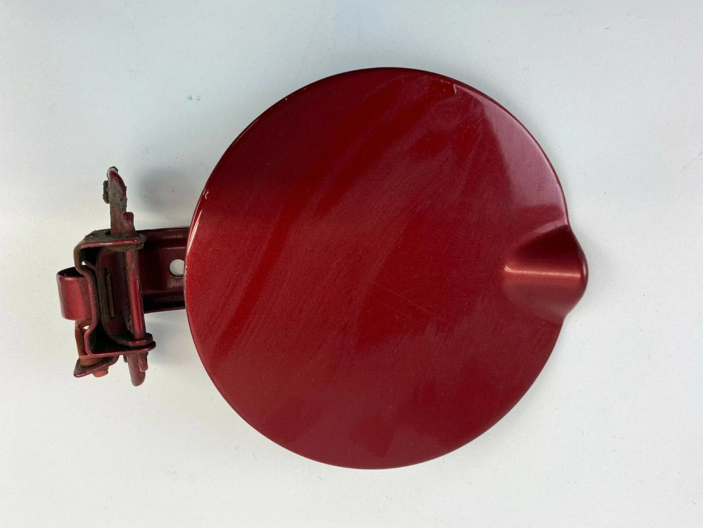 09-14 VW VOLKSWAGEN ROUTAN FUEL FILLER DOOR GAS TANK LID COVER PRH INFERNO RED