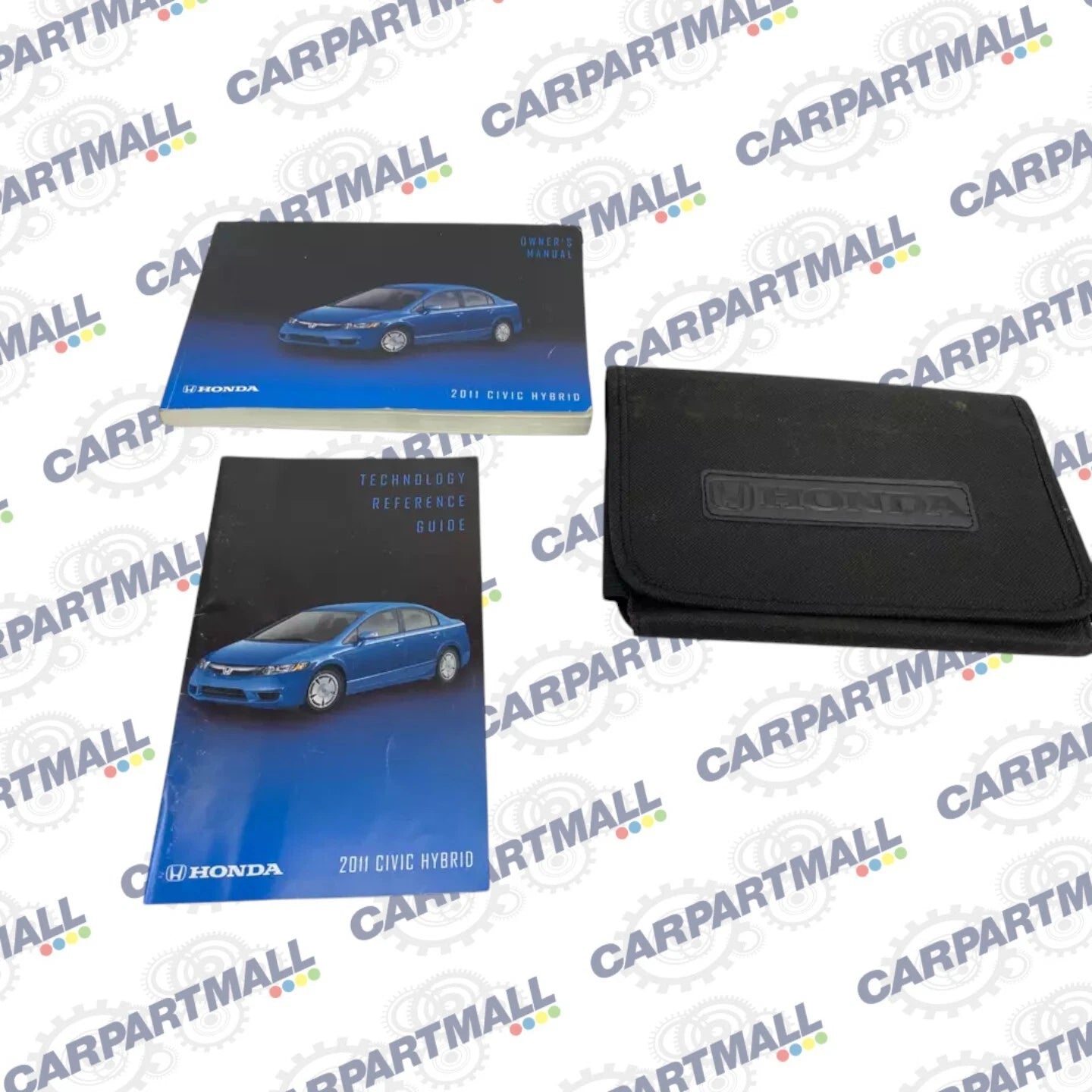 2011 HONDA CIVIC HIBRID OWNER'S MANUAL REFERENCE GUIDE INFORMATION W/ CASE OEM