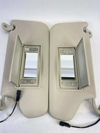 2009 2010 DODGE JOURNEY INTERIOR SUN VISOR SHIELD REAR VIEW PAIR SET LH & RH OEM
