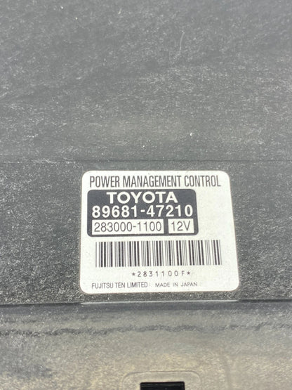 2010-2015 TOYOTA PRIUS POWER MANAGEMENT CONTROL MODULE ECU OEM 89681-47210
