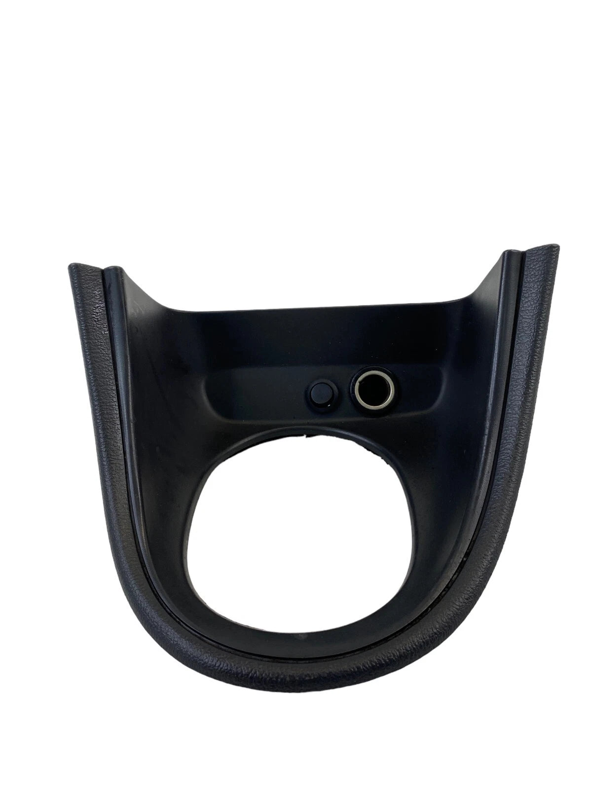 99-02 FORD MUSTANG CENTER CONSOLE SHIFTER TRIM BEZEL W/ POWER OUTLET WSKM4D827A