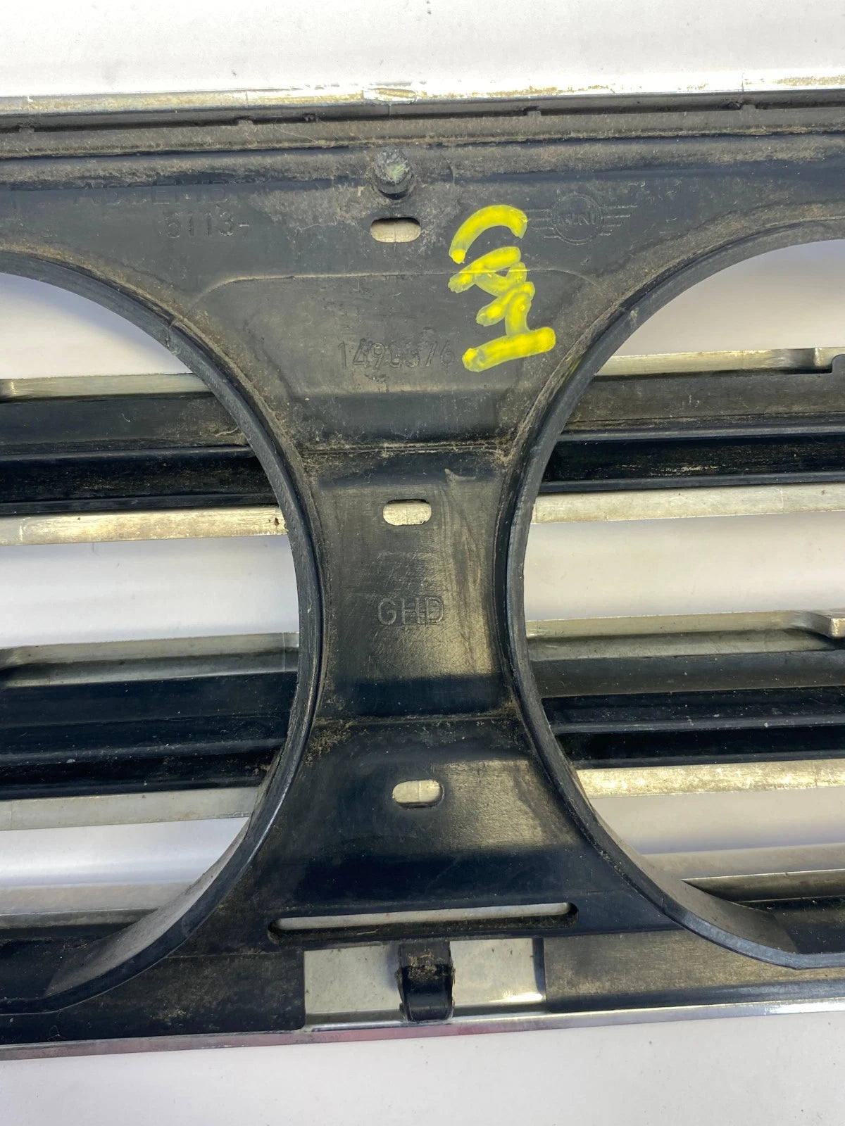 2002-2006 MINI COOPER FRONT HOOD UPPER GRILLE GRILL TRIM ASSY OEM