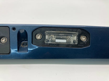 04-07 VOLVO S40 TRUNK LID LICENSE PLATE HANDLE BEZEL TRIM MOLDING 30699681 BLUE