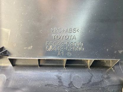 2007-2011 TOYOTA YARIS HATCHBACK UPPER GLOVE BOX STORAGE DOOR ASSY 55042-52010